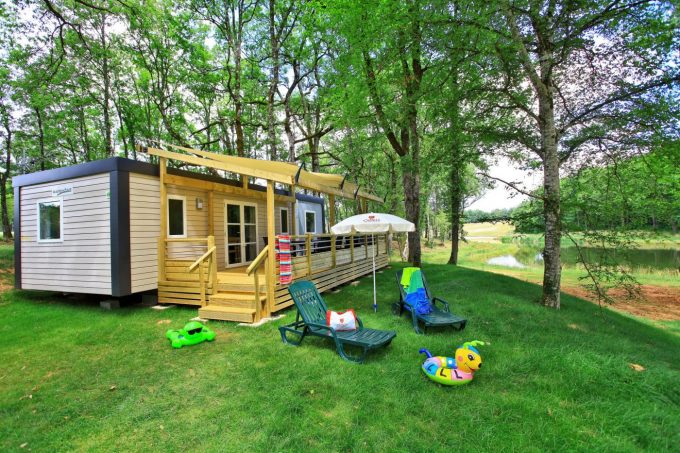 mobil-homes du camping Saint Avit