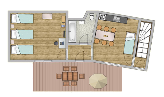 Plan appartement abc