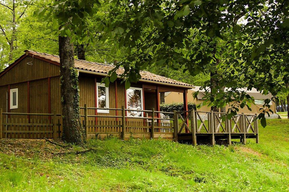 Chalets au camping Saint Avit Loisirs