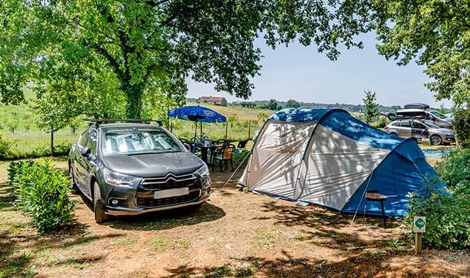 emplacement 3 parasols avec vue