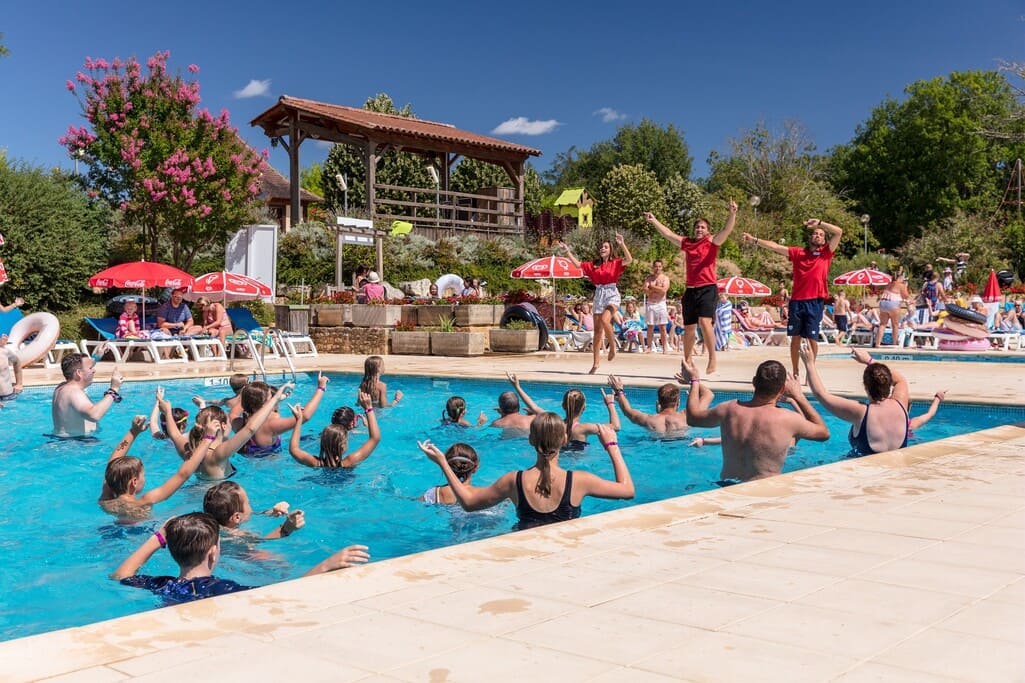 animation en piscine