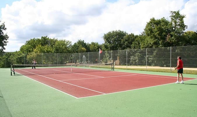 Cours de tennis